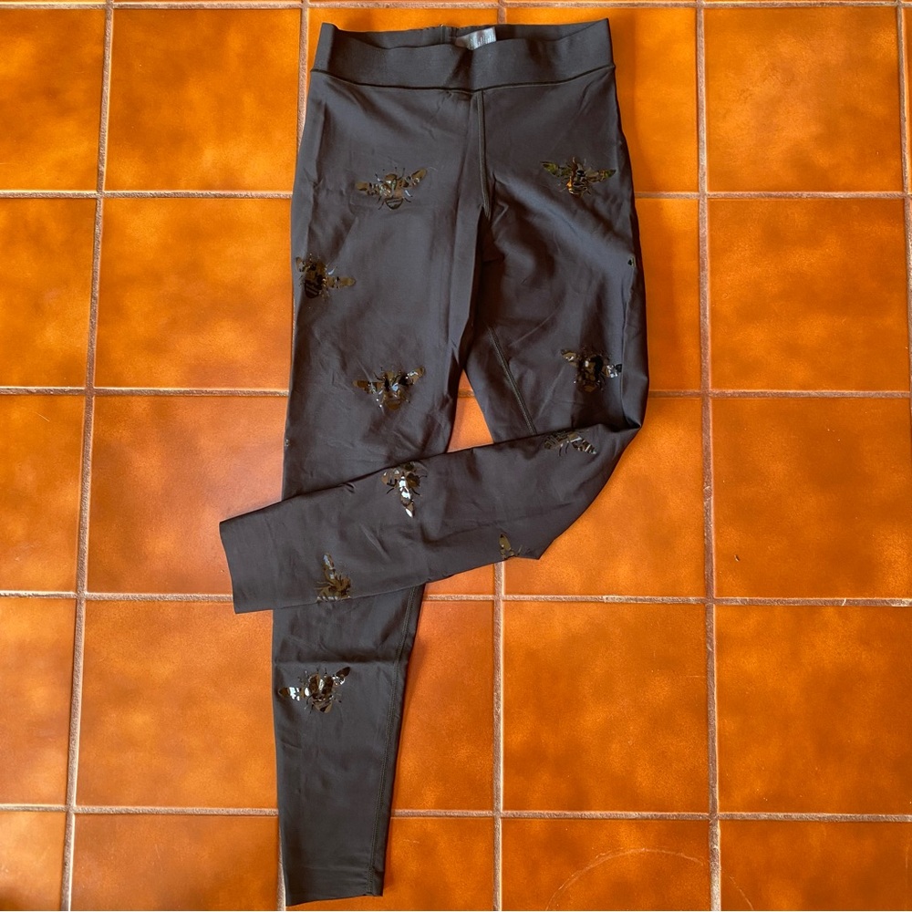 Ultracor Black Leggings with bees